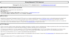Desktop Screenshot of cvs.easystreet.com